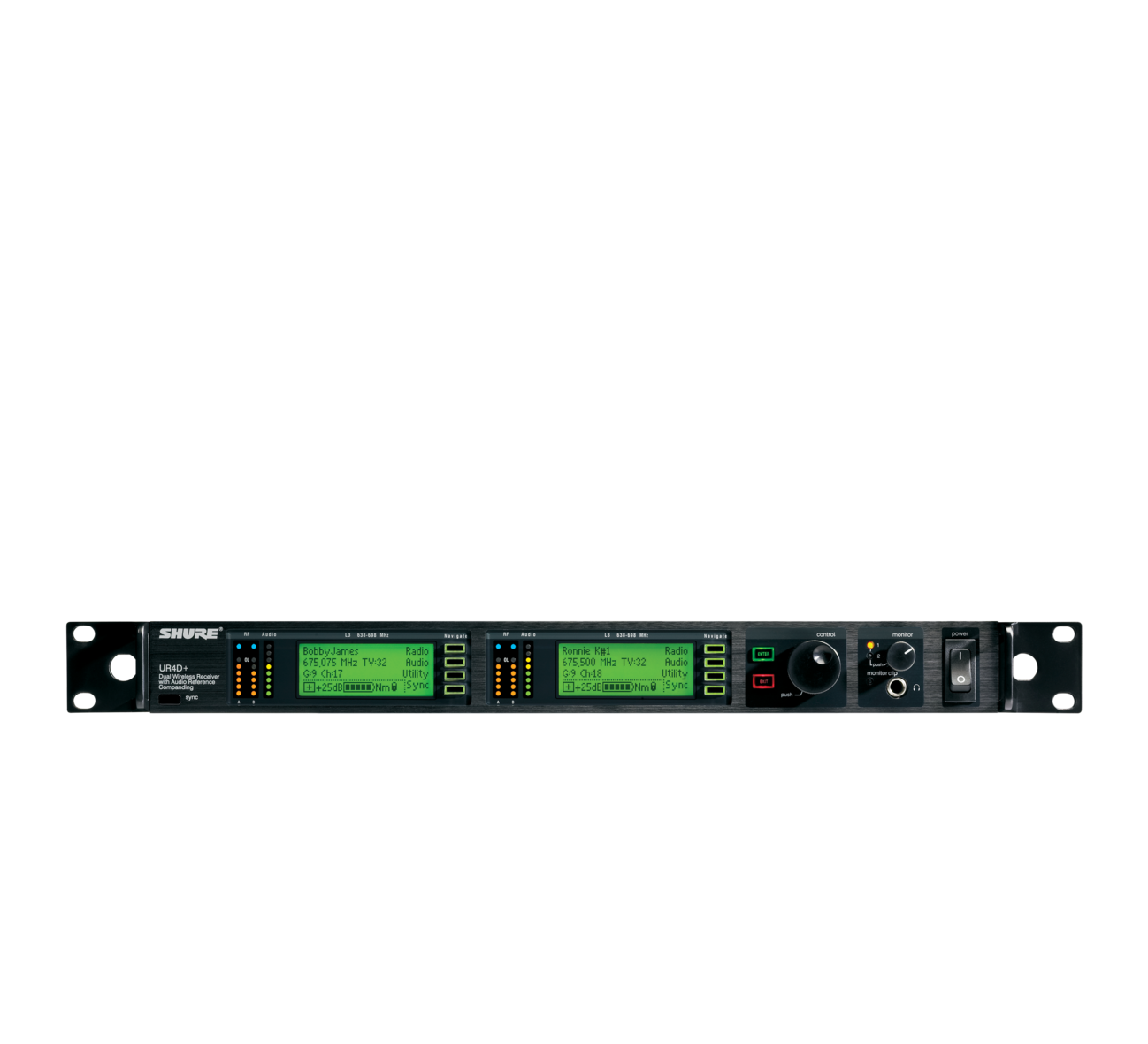 UR4D+ Dual Wireless Receiver